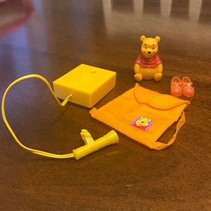 1997 Barbie Winnie the Pooh Stacie accessories vintage